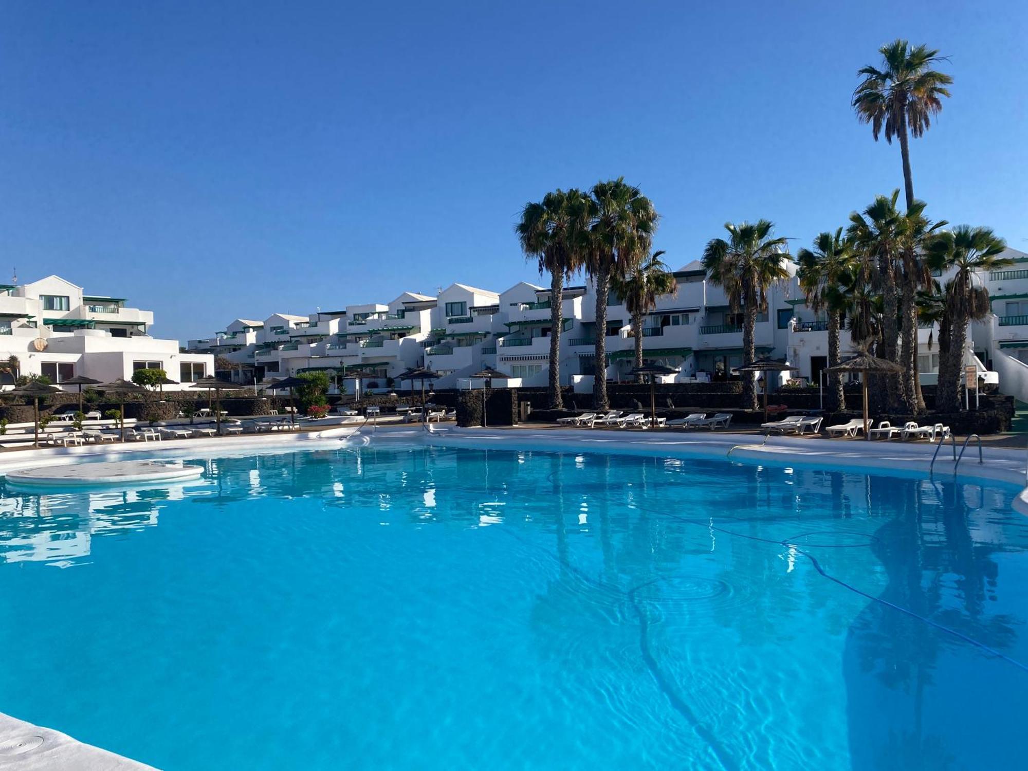 First Floor Apartment With Sea View, Costa Teguise Exterior foto